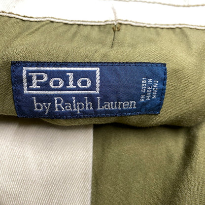 【中古品】【メンズ】 90S RIBBED HEM MILITARY CARGO PANTS リブ ヘム ミリタリー カーゴパンツ ボトムス 157-251207-km-06-izu サイズ：38×30 カラー：カーキ 万代Net店