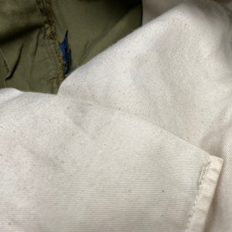 【中古品】【メンズ】 90S RIBBED HEM MILITARY CARGO PANTS リブ ヘム ミリタリー カーゴパンツ ボトムス 157-251207-km-06-izu サイズ：38×30 カラー：カーキ 万代Net店