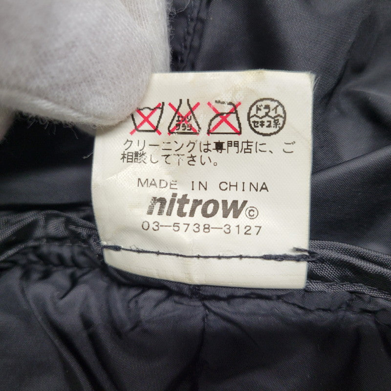 【現状渡し品】【メンズ】 NITROW ナイトロウ CHECK DOWN JACKET NW042-JK15 チェック ダウン ジャケット アウター 142-260105-ay-03-izu サイズ：XL カラー：グレー 万代Net店