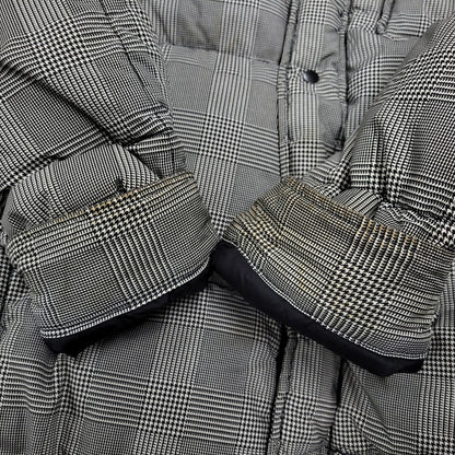 【現状渡し品】【メンズ】 NITROW ナイトロウ CHECK DOWN JACKET NW042-JK15 チェック ダウン ジャケット アウター 142-260105-ay-03-izu サイズ：XL カラー：グレー 万代Net店