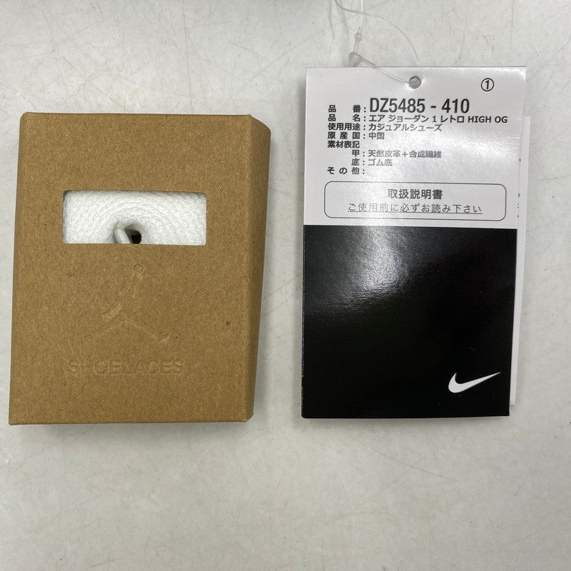 【中古美品】【メンズ】 NIKE ナイキ AIR JORDAN 1 RETRO HIGH OG DZ5485-410 エア ジョーダン 1 レトロ ハイ OG スニーカー シューズ 靴 160-251208-as-19-izu サイズ：26.5cm カラー：TRUE BLUE/WHITE-CEMENT GREY 万代Net店
