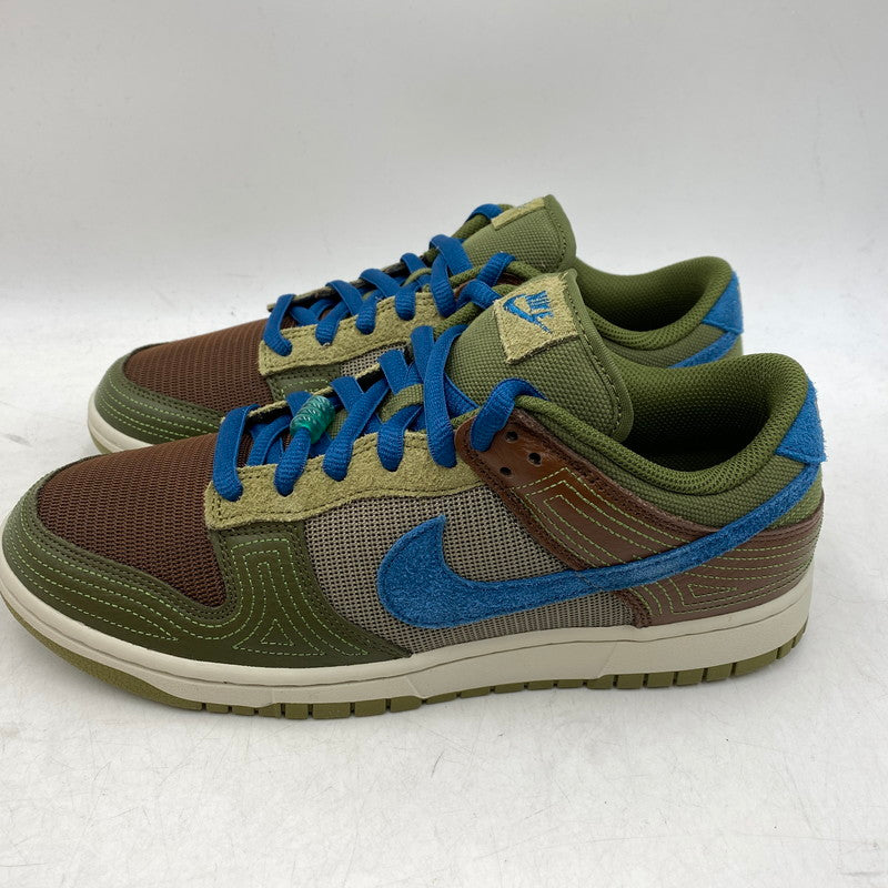 【中古美品】【メンズ】 NIKE ナイキ DUNK LOW NH JADE ダンク ロー NH ジェイド DR0159-200 スニーカー シューズ 靴 160-251212-yn-01-izu サイズ：28cm カラー：カカオワオ/ラフグリーン/ピルグリム/マリーナ 万代Net店