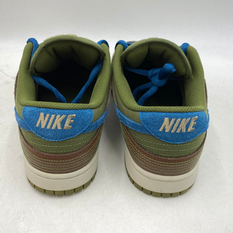【中古美品】【メンズ】 NIKE ナイキ DUNK LOW NH JADE ダンク ロー NH ジェイド DR0159-200 スニーカー シューズ 靴 160-251212-yn-01-izu サイズ：28cm カラー：カカオワオ/ラフグリーン/ピルグリム/マリーナ 万代Net店