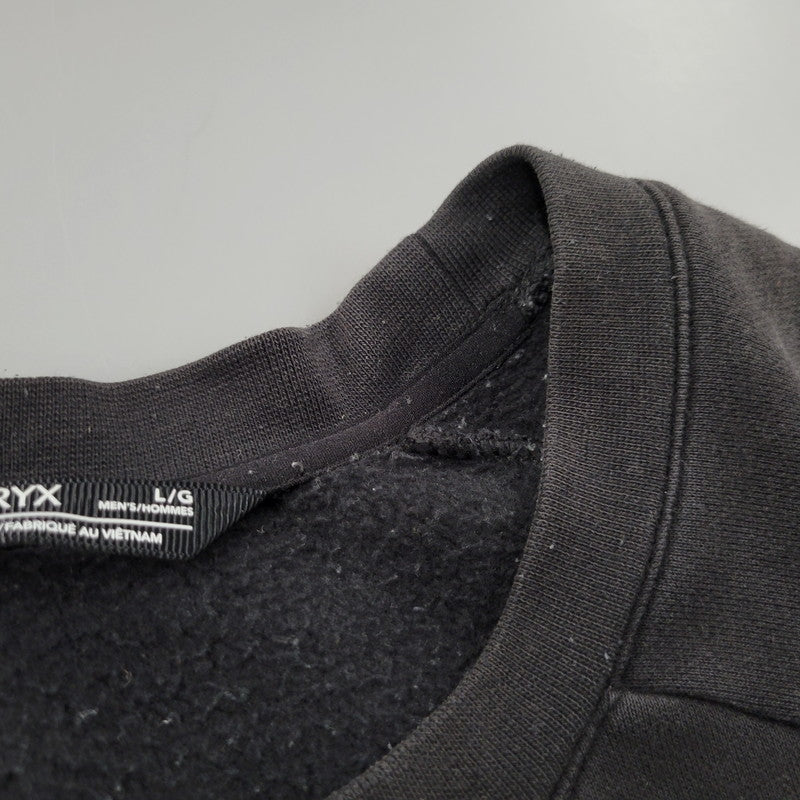 【中古品】【メンズ】 ARC'TERYX アークテリクス WORD EMBLEM CREW 27823 ワードエンブレムクルー スウェット 長袖 トップス 144-251209-as-03-izu サイズ：L カラー：ブラック 万代Net店