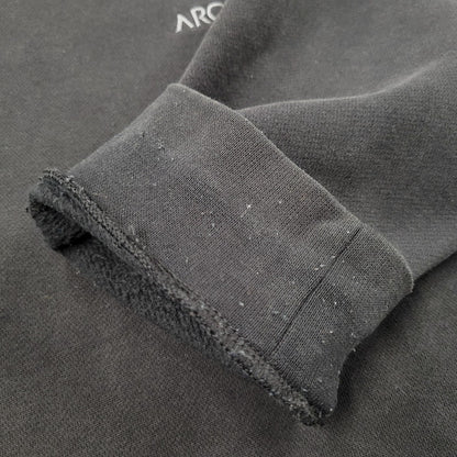 【中古品】【メンズ】 ARC'TERYX アークテリクス WORD EMBLEM CREW 27823 ワードエンブレムクルー スウェット 長袖 トップス 144-251209-as-03-izu サイズ：L カラー：ブラック 万代Net店
