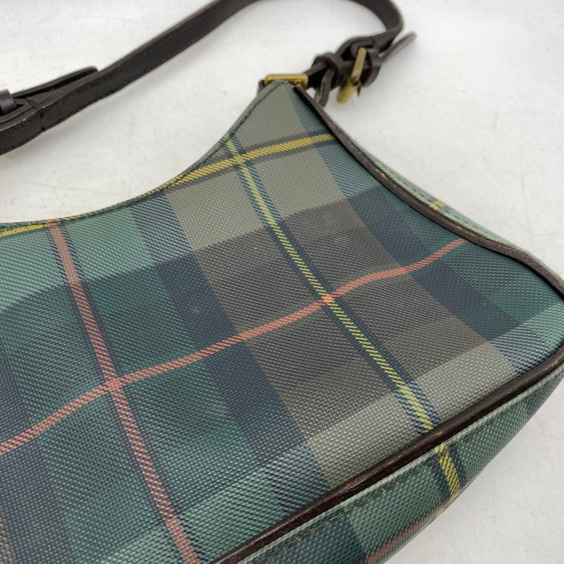 【中古品】【レディース】 LAUREN RALPH LAUREN ローレン ラルフ ローレン TARTAN CHECK HOBO BAG タータン チェック ホーボー バッグ カバン 鞄 188-251211-ya-28-izu カラー：マルチ 万代Net店