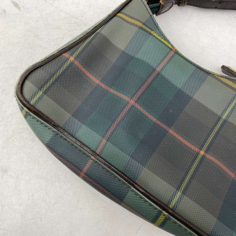 【中古品】【レディース】 LAUREN RALPH LAUREN ローレン ラルフ ローレン TARTAN CHECK HOBO BAG タータン チェック ホーボー バッグ カバン 鞄 188-251211-ya-28-izu カラー：マルチ 万代Net店