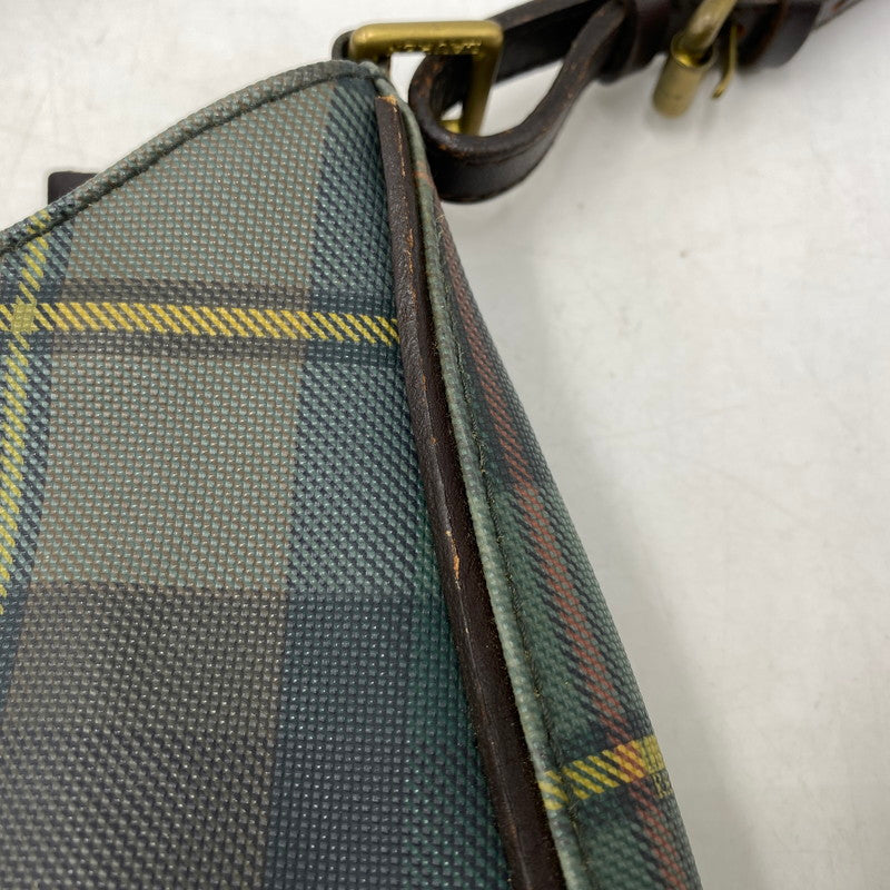 【中古品】【レディース】 LAUREN RALPH LAUREN ローレン ラルフ ローレン TARTAN CHECK HOBO BAG タータン チェック ホーボー バッグ カバン 鞄 188-251211-ya-28-izu カラー：マルチ 万代Net店