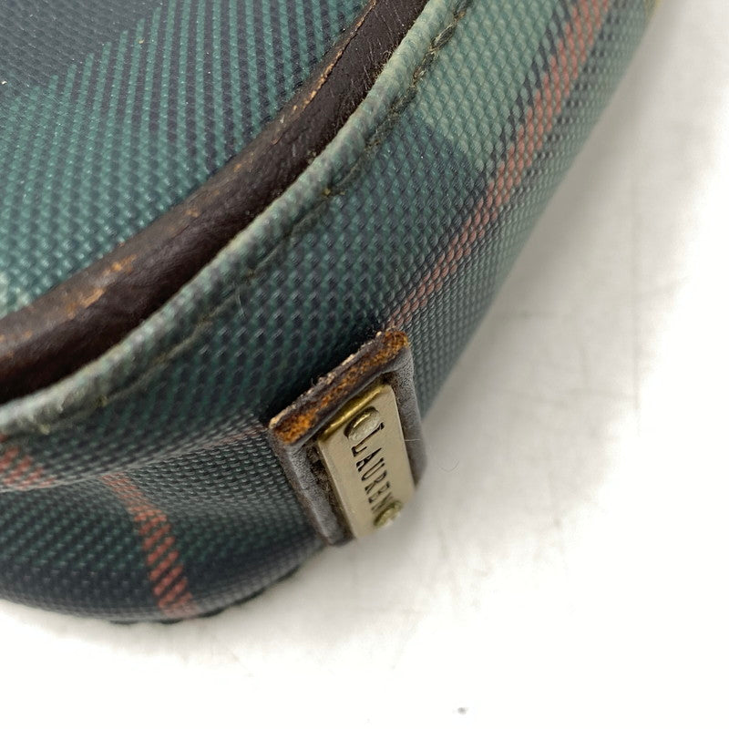 【中古品】【レディース】 LAUREN RALPH LAUREN ローレン ラルフ ローレン TARTAN CHECK HOBO BAG タータン チェック ホーボー バッグ カバン 鞄 188-251211-ya-28-izu カラー：マルチ 万代Net店