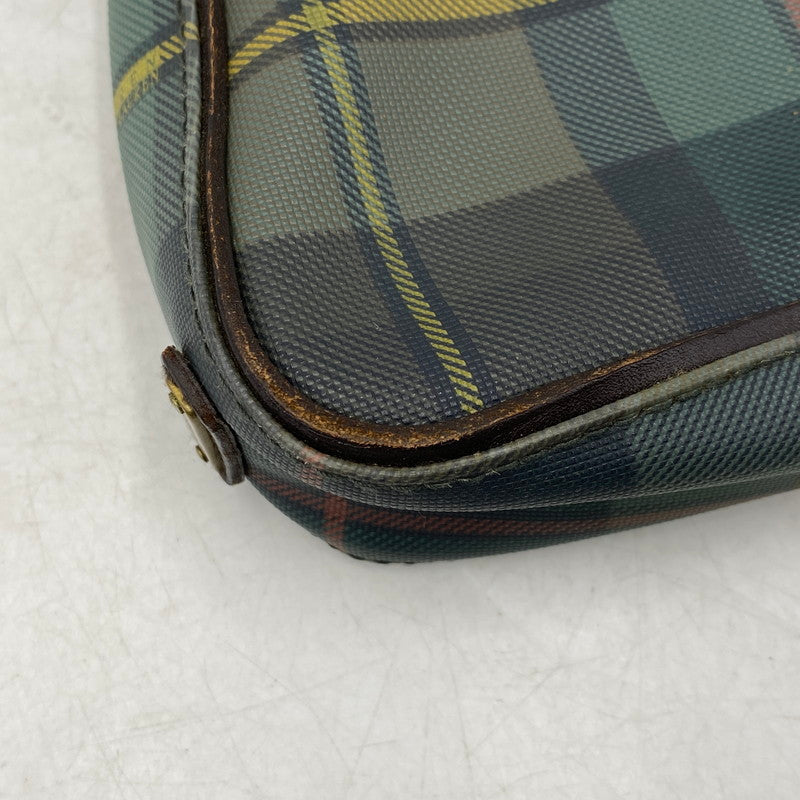 【中古品】【レディース】 LAUREN RALPH LAUREN ローレン ラルフ ローレン TARTAN CHECK HOBO BAG タータン チェック ホーボー バッグ カバン 鞄 188-251211-ya-28-izu カラー：マルチ 万代Net店