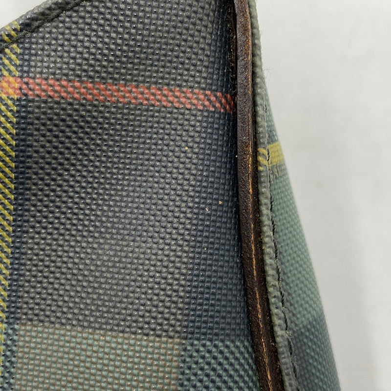【中古品】【レディース】 LAUREN RALPH LAUREN ローレン ラルフ ローレン TARTAN CHECK HOBO BAG タータン チェック ホーボー バッグ カバン 鞄 188-251211-ya-28-izu カラー：マルチ 万代Net店