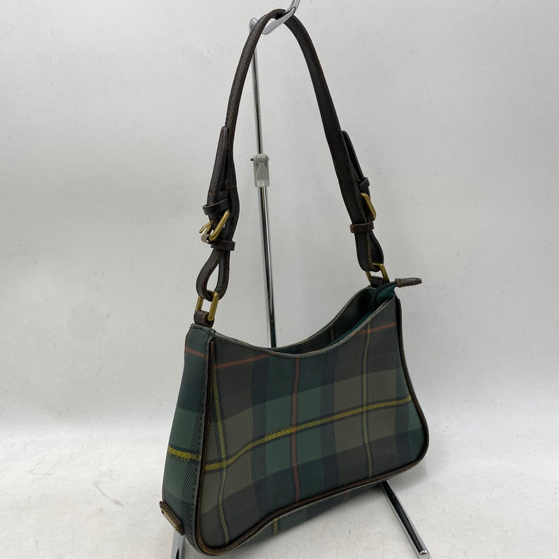 【中古品】【レディース】 LAUREN RALPH LAUREN ローレン ラルフ ローレン TARTAN CHECK HOBO BAG タータン チェック ホーボー バッグ カバン 鞄 188-251211-ya-28-izu カラー：マルチ 万代Net店