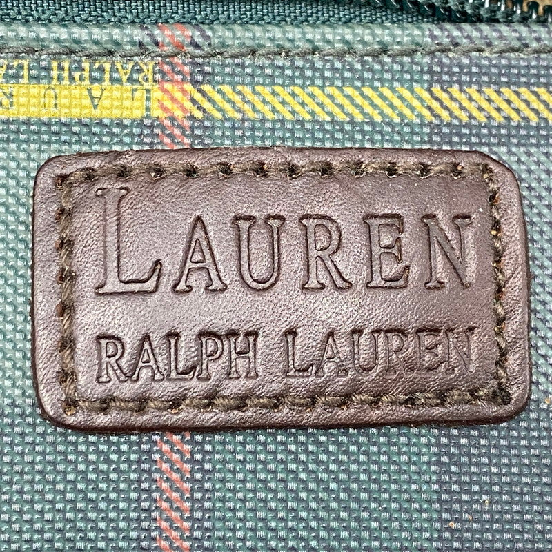 【中古品】【レディース】 LAUREN RALPH LAUREN ローレン ラルフ ローレン TARTAN CHECK HOBO BAG タータン チェック ホーボー バッグ カバン 鞄 188-251211-ya-28-izu カラー：マルチ 万代Net店