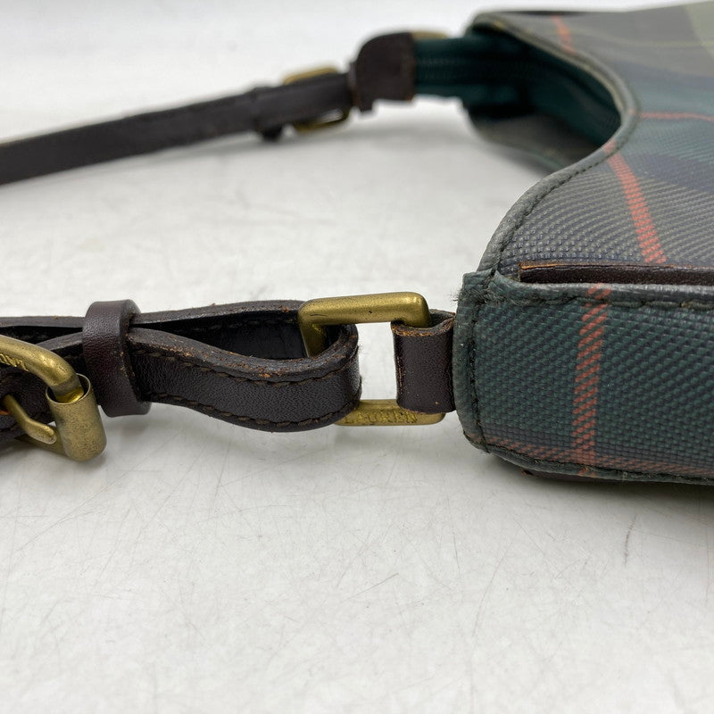 【中古品】【レディース】 LAUREN RALPH LAUREN ローレン ラルフ ローレン TARTAN CHECK HOBO BAG タータン チェック ホーボー バッグ カバン 鞄 188-251211-ya-28-izu カラー：マルチ 万代Net店