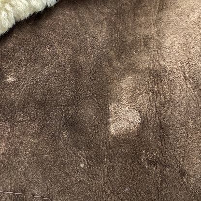 【現状渡し品】【メンズ】 VINTAGE ビンテージ 推定70S～ MOUTON COAT ムートン コート アウター 146-251211-ya-20-izu サイズ：38 カラー：ブラウン 万代Net店