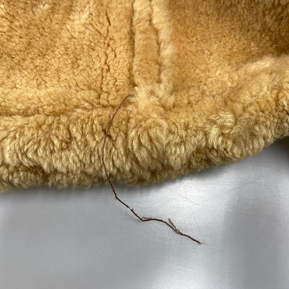 【現状渡し品】【メンズ】 VINTAGE ビンテージ 推定70S～ MOUTON COAT ムートン コート アウター 146-251211-ya-20-izu サイズ：38 カラー：ブラウン 万代Net店