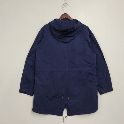 【中古品】【メンズ】 AIGLE エーグル 8504-07412 QUILTING LINER MODS COAT キルティングライナーモッズコート 長袖 アウター 144-251212-kh-03-izu サイズ：L カラー：ネイビー 万代Net店