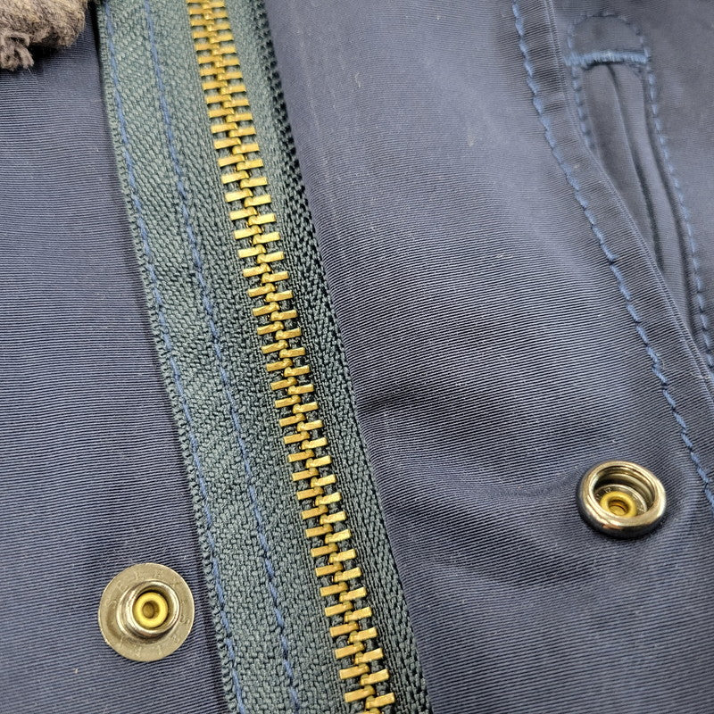 【中古品】【メンズ】 AIGLE エーグル 8504-07412 QUILTING LINER MODS COAT キルティングライナーモッズコート 長袖 アウター 144-251212-kh-03-izu サイズ：L カラー：ネイビー 万代Net店