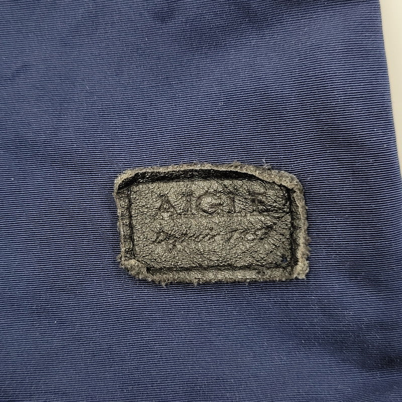 【中古品】【メンズ】 AIGLE エーグル 8504-07412 QUILTING LINER MODS COAT キルティングライナーモッズコート 長袖 アウター 144-251212-kh-03-izu サイズ：L カラー：ネイビー 万代Net店
