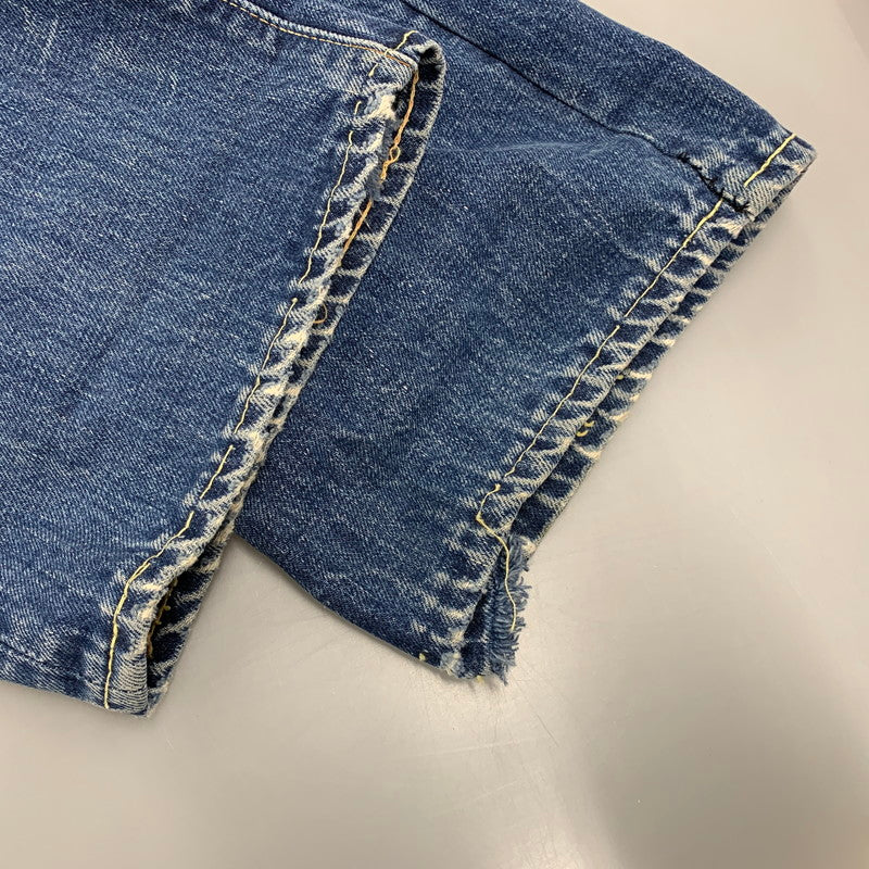 【現状渡し品】【メンズ】 Levi's リーバイス BIG-E DENIM PANTS デニムパンツ 刻印5 42TALONジッパー 脇割 バックポケット裏シングル ジーンズ ボトムス 157-251208-as-14-izu カラー：インディゴ 万代Net店