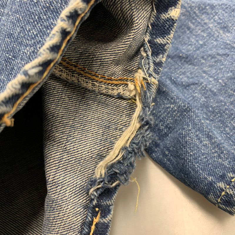 【現状渡し品】【メンズ】 Levi's リーバイス BIG-E DENIM PANTS デニムパンツ 刻印5 42TALONジッパー 脇割 バックポケット裏シングル ジーンズ ボトムス 157-251208-as-14-izu カラー：インディゴ 万代Net店