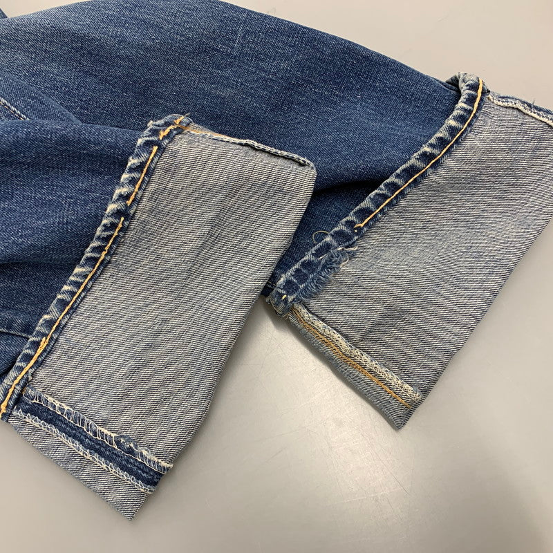 【現状渡し品】【メンズ】 Levi's リーバイス BIG-E DENIM PANTS デニムパンツ 刻印5 42TALONジッパー 脇割 バックポケット裏シングル ジーンズ ボトムス 157-251208-as-14-izu カラー：インディゴ 万代Net店