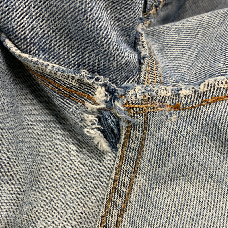 【現状渡し品】【メンズ】 Levi's リーバイス BIG-E DENIM PANTS デニムパンツ 刻印5 42TALONジッパー 脇割 バックポケット裏シングル ジーンズ ボトムス 157-251208-as-14-izu カラー：インディゴ 万代Net店