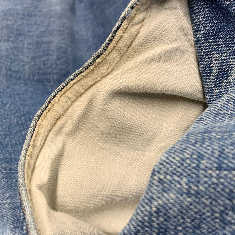 【現状渡し品】【メンズ】 Levi's リーバイス BIG-E DENIM PANTS デニムパンツ 刻印5 42TALONジッパー 脇割 バックポケット裏シングル ジーンズ ボトムス 157-251208-as-14-izu カラー：インディゴ 万代Net店