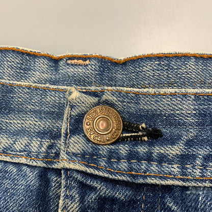 【現状渡し品】【メンズ】 Levi's リーバイス BIG-E DENIM PANTS デニムパンツ 刻印5 42TALONジッパー 脇割 バックポケット裏シングル ジーンズ ボトムス 157-251208-as-14-izu カラー：インディゴ 万代Net店