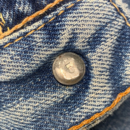 【現状渡し品】【メンズ】 Levi's リーバイス BIG-E DENIM PANTS デニムパンツ 刻印5 42TALONジッパー 脇割 バックポケット裏シングル ジーンズ ボトムス 157-251208-as-14-izu カラー：インディゴ 万代Net店