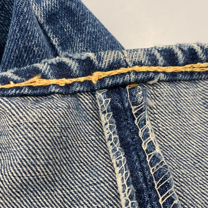 【現状渡し品】【メンズ】 Levi's リーバイス BIG-E DENIM PANTS デニムパンツ 刻印5 42TALONジッパー 脇割 バックポケット裏シングル ジーンズ ボトムス 157-251208-as-14-izu カラー：インディゴ 万代Net店