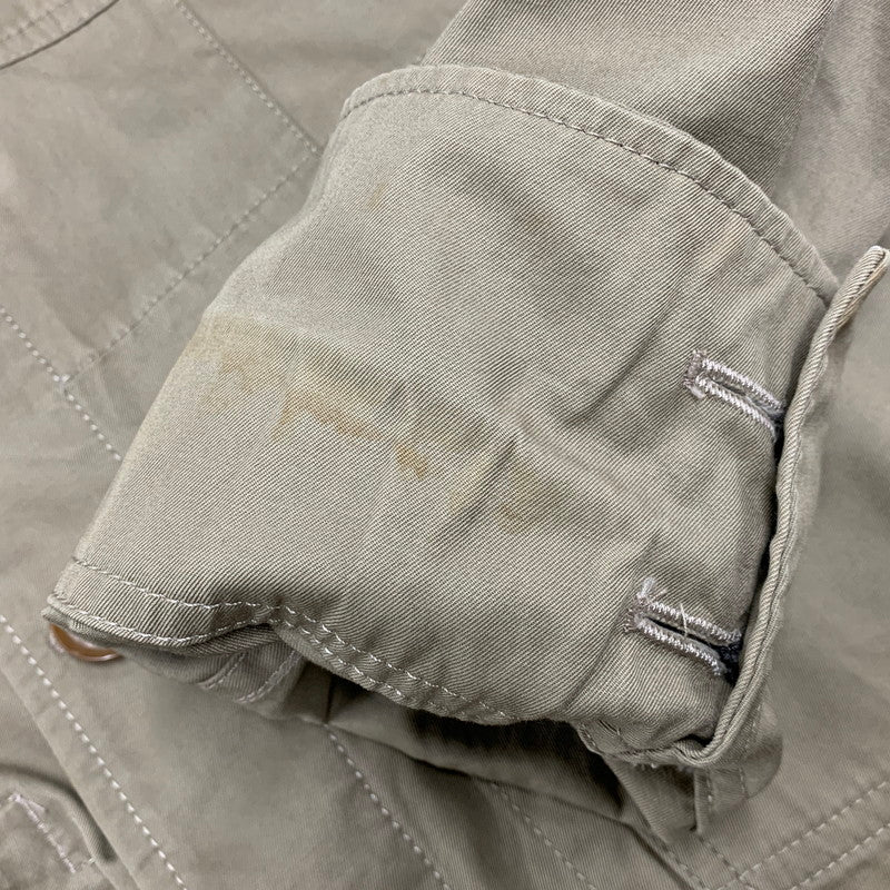 【中古品】【メンズ】 COTTON COVER ALL MS-Y01-002 コットン カバーオール ジャケット アウター 140-251208-as-04-izu サイズ：2 カラー：ベージュ 万代Net店