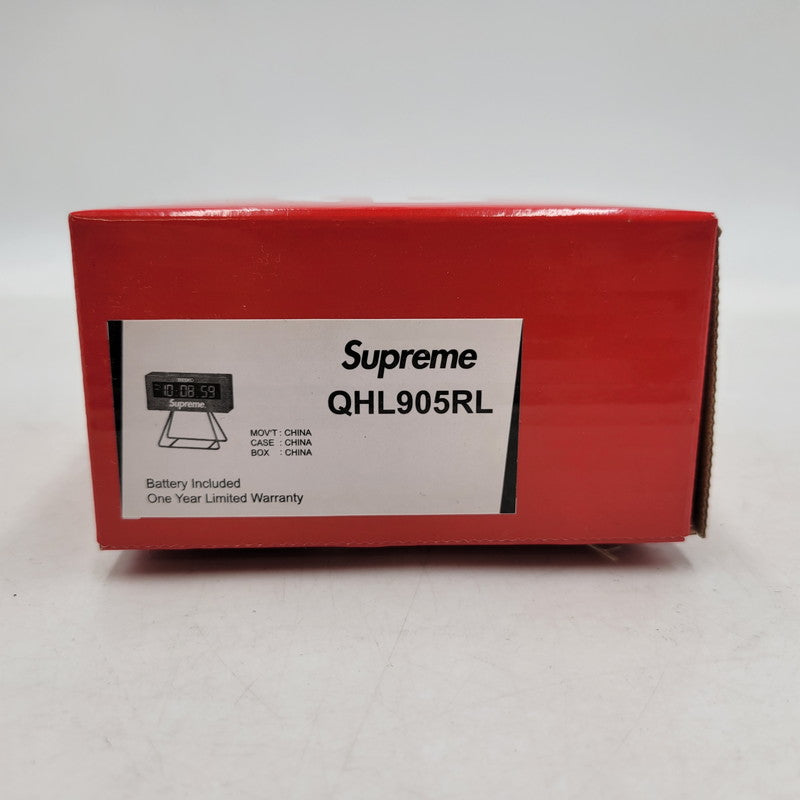 【中古品】【メンズ/レディース】 Supreme シュプリーム × SEIKO セイコー MARATHON CLOCK マラソン クロック 時計 208-251209-as-10-izu カラー：レッド 万代Net店