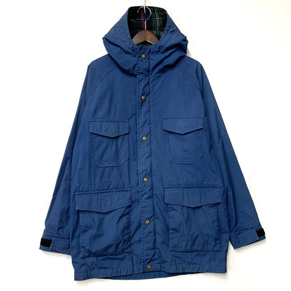 【中古品】【メンズ】 CHECK LINER MOUNTAIN PARKA チェック ライナー マウンテンパーカ 黒タグ ジャケット アウター 144-251208-as-05-izu カラー：ブルー 万代Net店