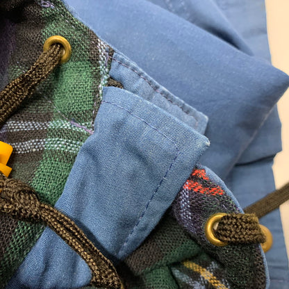 【中古品】【メンズ】 CHECK LINER MOUNTAIN PARKA チェック ライナー マウンテンパーカ 黒タグ ジャケット アウター 144-251208-as-05-izu カラー：ブルー 万代Net店