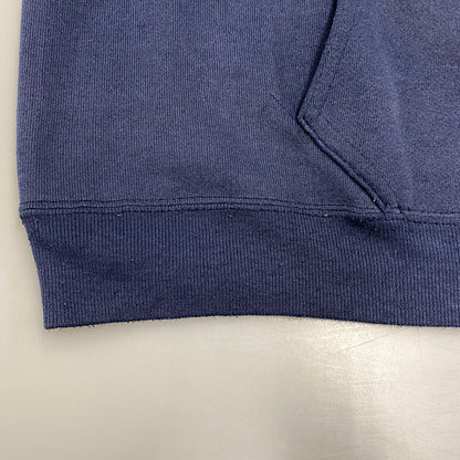 【中古品】【メンズ】 DISCUS ATHLETIC ディスカス アスレチック 90S USA製 無地 HOODIE フーディ スウェット トレーナー 146-251211-ya-16-izu サイズ：L カラー：ネイビー 万代Net店