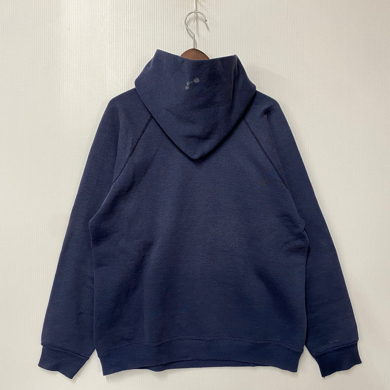 【中古品】【メンズ】 DISCUS ATHLETIC ディスカス アスレチック 90S USA製 無地 HOODIE フーディ スウェット トレーナー 146-251211-ya-16-izu サイズ：L カラー：ネイビー 万代Net店
