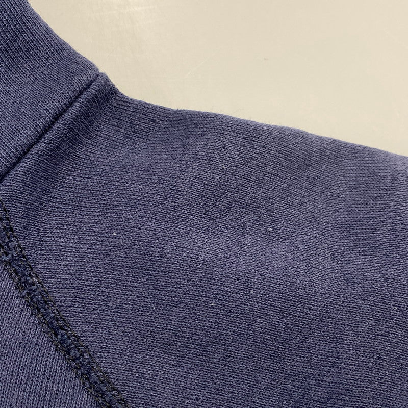 【中古品】【メンズ】 DISCUS ATHLETIC ディスカス アスレチック 90S USA製 無地 HOODIE フーディ スウェット トレーナー 146-251211-ya-16-izu サイズ：L カラー：ネイビー 万代Net店