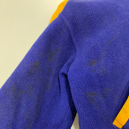【現状渡し品】【メンズ】 USED VINTAGE NOTRE DAME WOOL STADIUM JACKET ウール スタジアムジャケット スタジャン アウター 146-251208-as-01-izu カラー：ブルー×イエロー 万代Net店