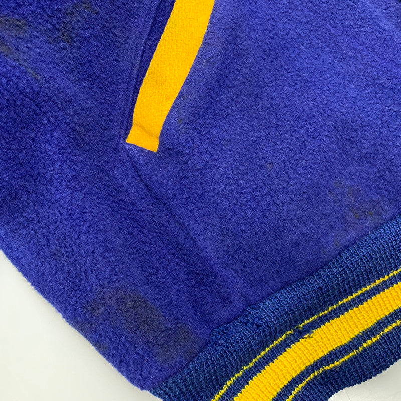 【現状渡し品】【メンズ】 USED VINTAGE NOTRE DAME WOOL STADIUM JACKET ウール スタジアムジャケット スタジャン アウター 146-251208-as-01-izu カラー：ブルー×イエロー 万代Net店