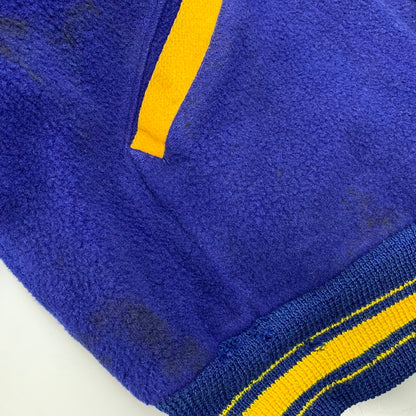 【現状渡し品】【メンズ】 USED VINTAGE NOTRE DAME WOOL STADIUM JACKET ウール スタジアムジャケット スタジャン アウター 146-251208-as-01-izu カラー：ブルー×イエロー 万代Net店