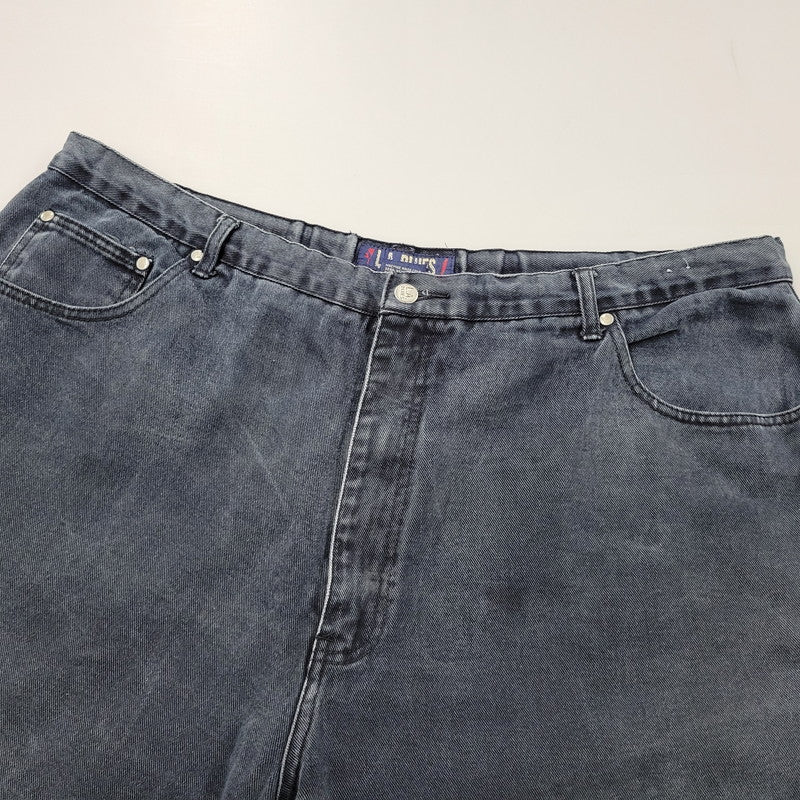 【現状渡し品】【メンズ】 L.A.BLUES BUGGY DENIM PANTS バギーデニムパンツ 香港製 ボトムス 157-251216-as-14-izu サイズ：30 カラー：ネイビー系 万代Net店