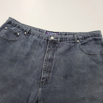 【現状渡し品】【メンズ】 L.A.BLUES BUGGY DENIM PANTS バギーデニムパンツ 香港製 ボトムス 157-251216-as-14-izu サイズ：30 カラー：ネイビー系 万代Net店
