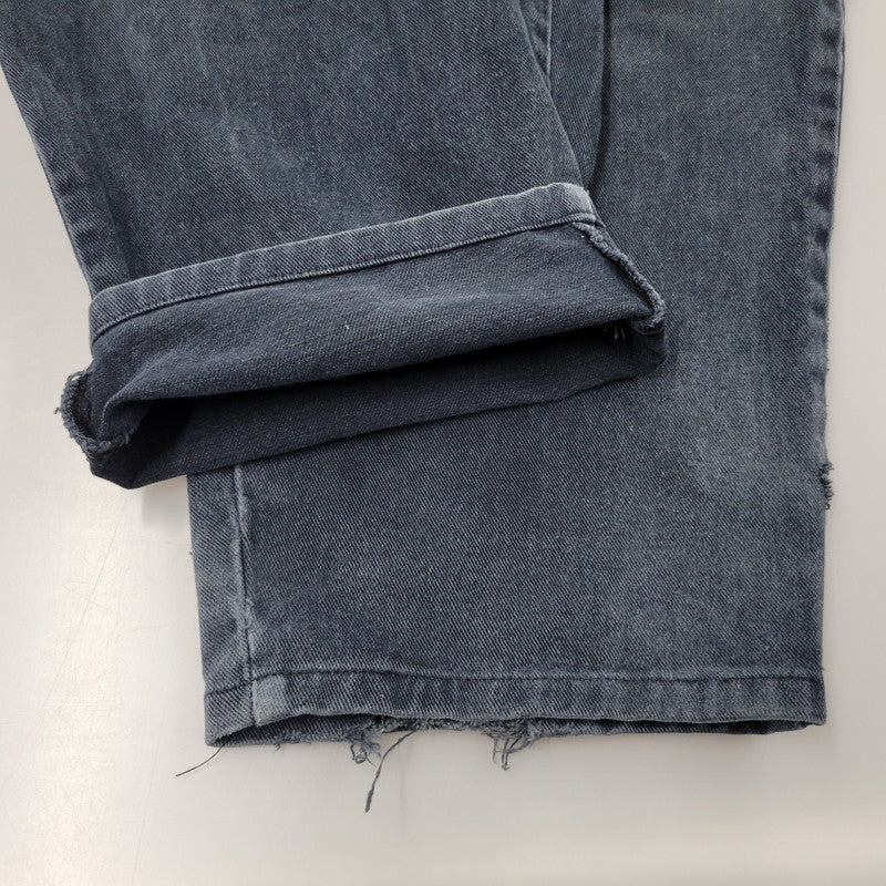 【現状渡し品】【メンズ】 L.A.BLUES BUGGY DENIM PANTS バギーデニムパンツ 香港製 ボトムス 157-251216-as-14-izu サイズ：30 カラー：ネイビー系 万代Net店