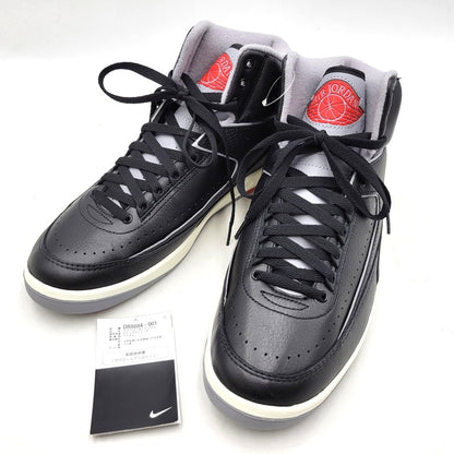 【中古美品】【メンズ】 NIKE ナイキ AIR JORDAN 2 RETRO DR8884-001 エア ジョーダン 2 レトロ スニーカー シューズ 靴 160-251209-as-12-izu サイズ：28.5cm カラー：BLACK/CEMENT GREY-FIRE RED-SAIL 万代Net店