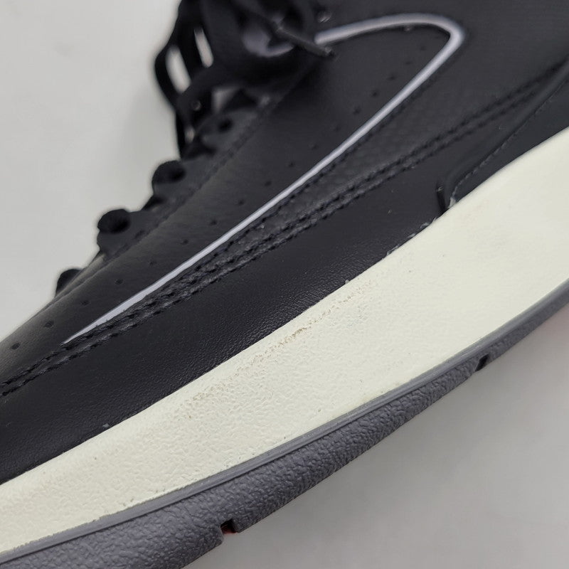 【中古美品】【メンズ】 NIKE ナイキ AIR JORDAN 2 RETRO DR8884-001 エア ジョーダン 2 レトロ スニーカー シューズ 靴 160-251209-as-12-izu サイズ：28.5cm カラー：BLACK/CEMENT GREY-FIRE RED-SAIL 万代Net店
