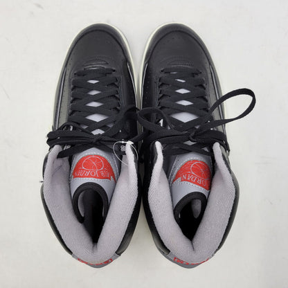 【中古美品】【メンズ】 NIKE ナイキ AIR JORDAN 2 RETRO DR8884-001 エア ジョーダン 2 レトロ スニーカー シューズ 靴 160-251209-as-12-izu サイズ：28.5cm カラー：BLACK/CEMENT GREY-FIRE RED-SAIL 万代Net店