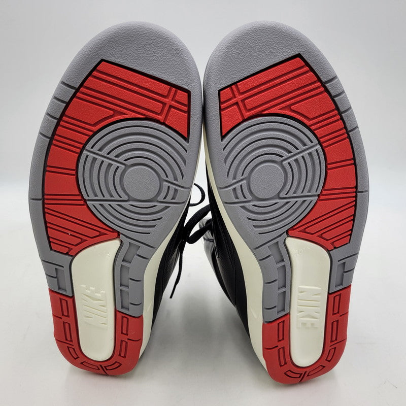 【中古美品】【メンズ】 NIKE ナイキ AIR JORDAN 2 RETRO DR8884-001 エア ジョーダン 2 レトロ スニーカー シューズ 靴 160-251209-as-12-izu サイズ：28.5cm カラー：BLACK/CEMENT GREY-FIRE RED-SAIL 万代Net店