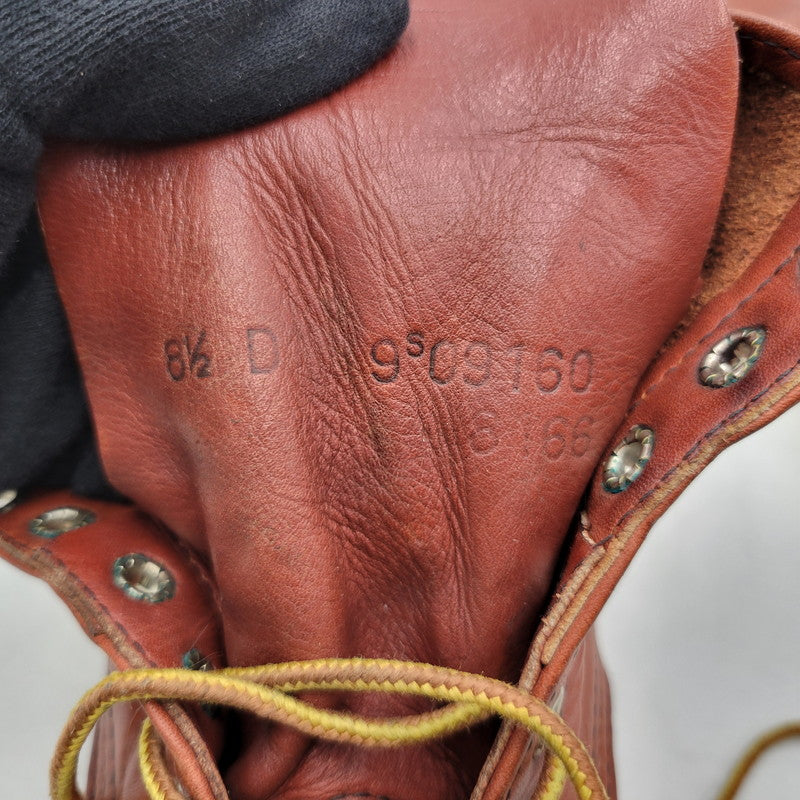 【現状渡し品】【メンズ】 RED WING レッドウィング IRISH SETTER 8166 アイリッシュセッター 刺繍羽タグ ブーツ シューズ 靴 164-251215-as-07-izu サイズ：8.5 カラー：ブラウン 万代Net店