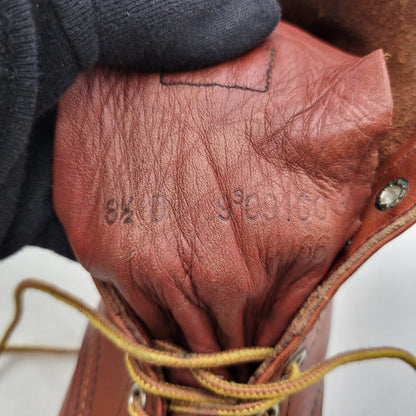 【現状渡し品】【メンズ】 RED WING レッドウィング IRISH SETTER 8166 アイリッシュセッター 刺繍羽タグ ブーツ シューズ 靴 164-251215-as-07-izu サイズ：8.5 カラー：ブラウン 万代Net店